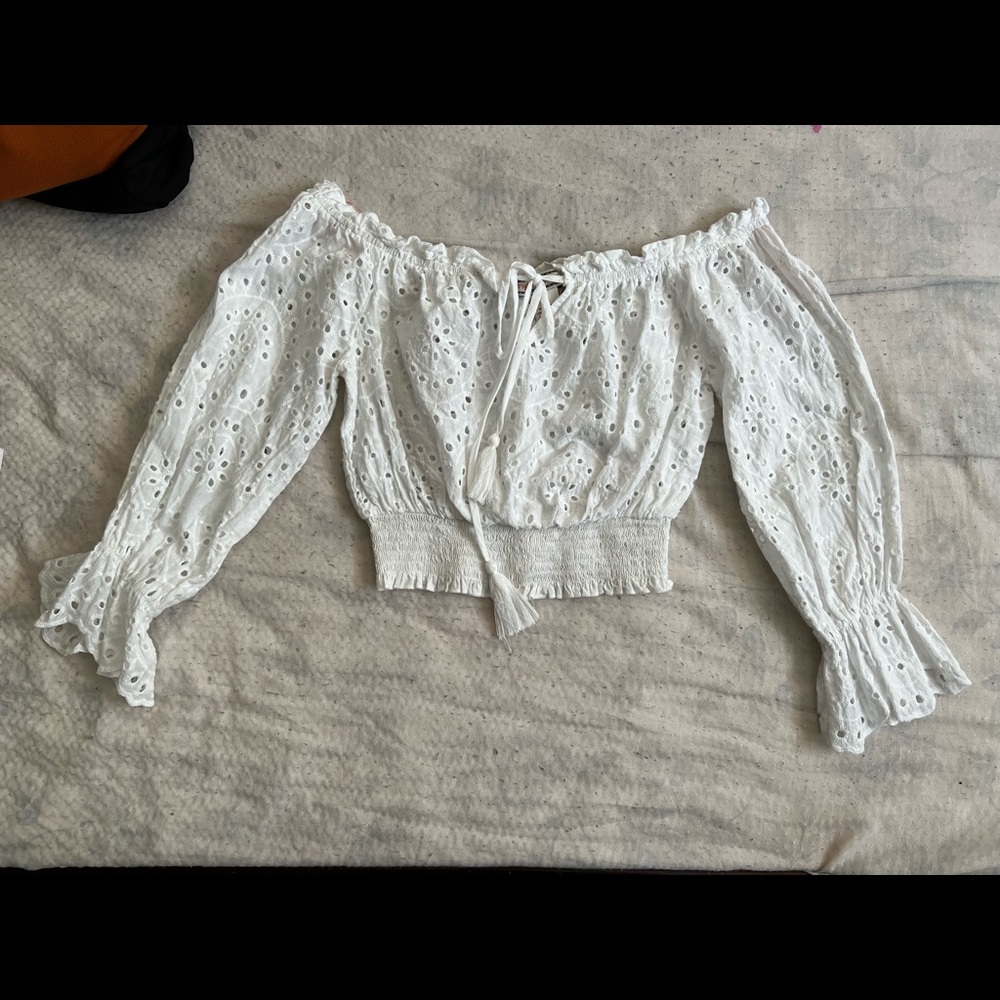 Off the shoulders top